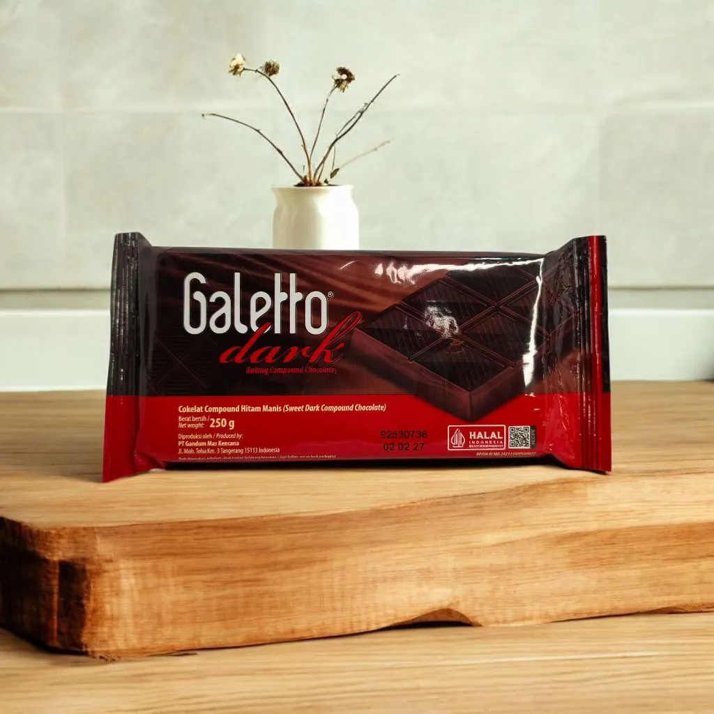 Coklat Batangan Galetto dark 250gr