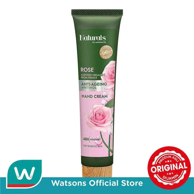 Naturals by Watsons Rose Anti-Ageing Hand Cream 30ml