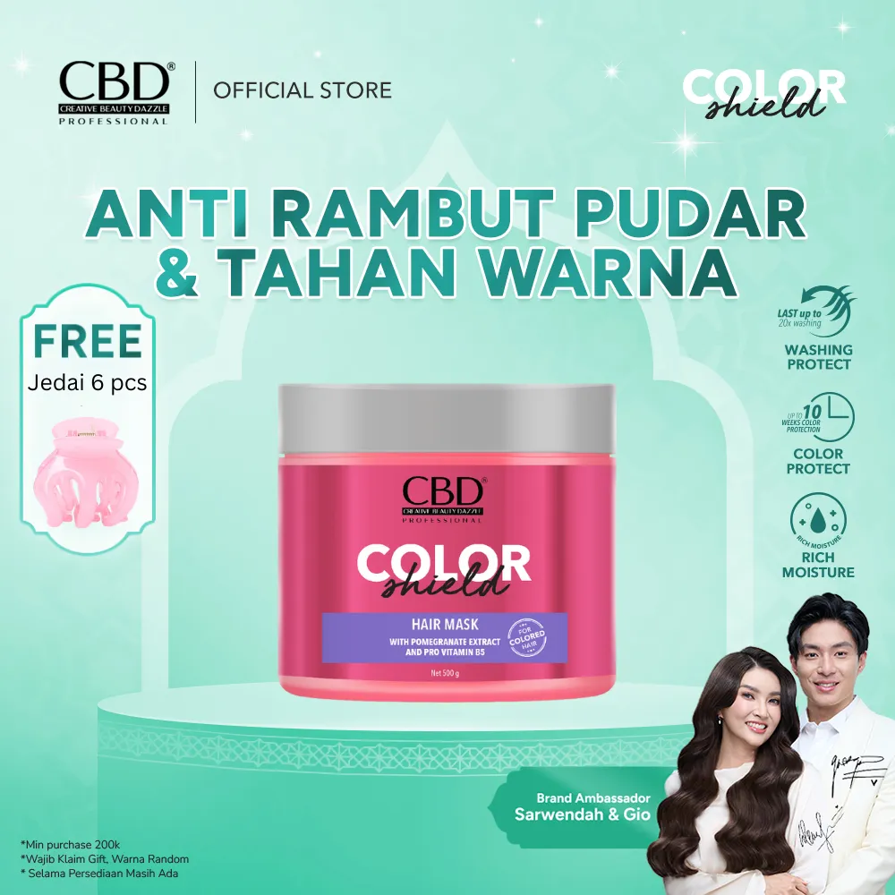 CBD Color Shield Hair Mask 500gr