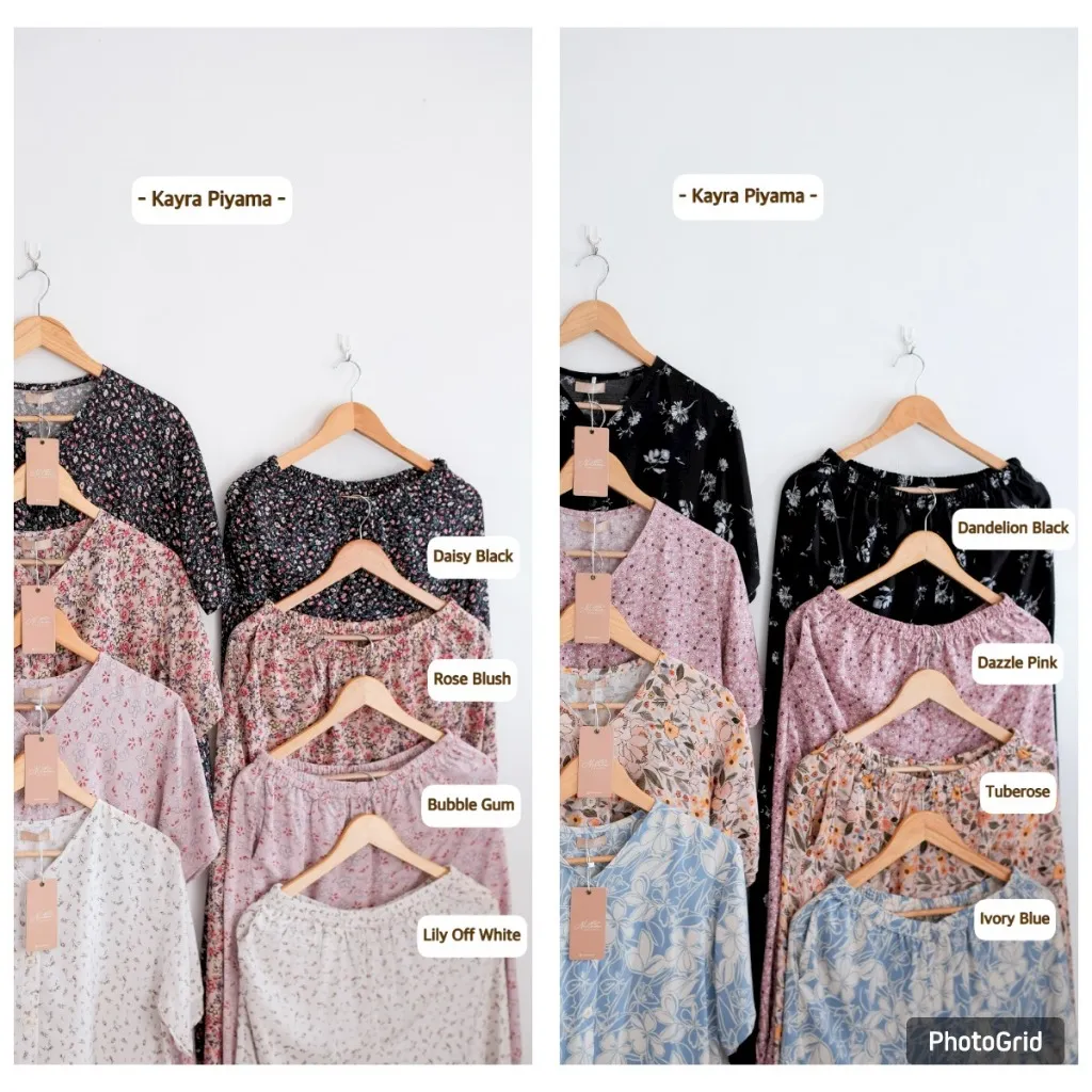 Kayra Piyama Nilam - Piyama Rayon Premium Busui Friendly