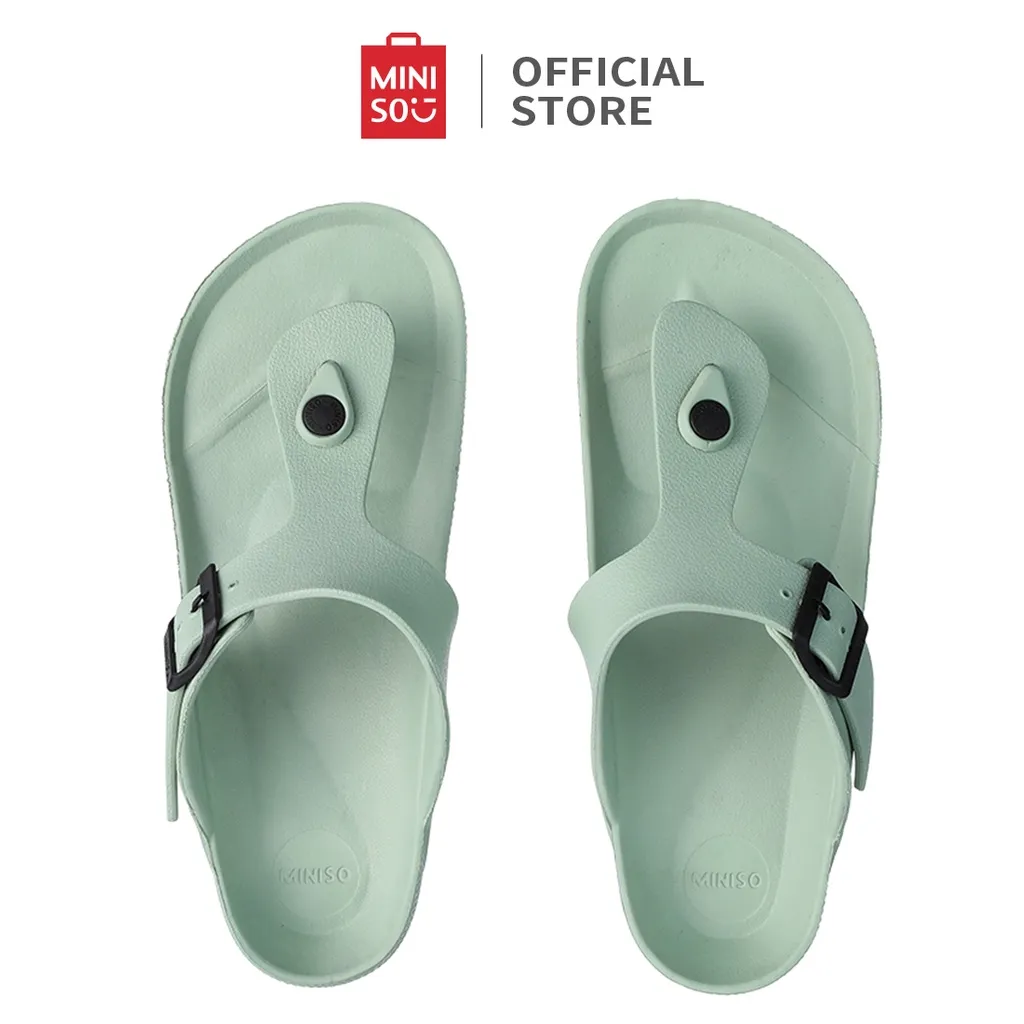 MINISO Sandal Jepit Wanita Sandal Fashion  Flip Flops Nyaman Model Kapal Sendal Kolam Renang Pantai Kombinasi Warna Nyaman Perempuan Remaja Cewek Dewasa Kekinian Terbaru Fashion Santai Kasual