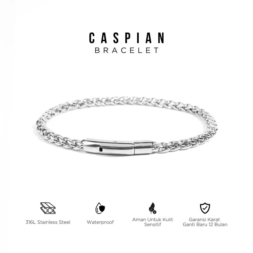 PROJECT NINETYSEVEN - CASPIAN Bracelet - Gelang Tangan Pria Wanita Anti Karat
