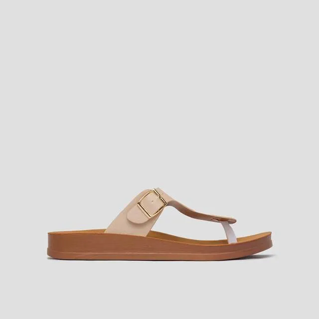 St. Yves Buckle Sandal Flip Flops FQ9 Wanita 104723712