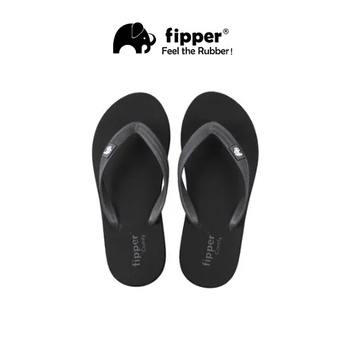 Fipper - Comfy Black / Grey Dark