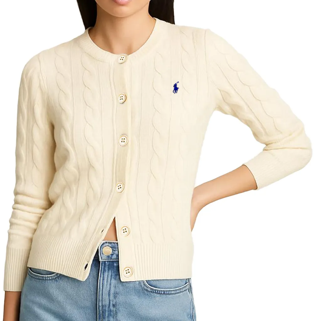 POLO SPORT - 70.8003.35 Ladies Cardigan - Ivory