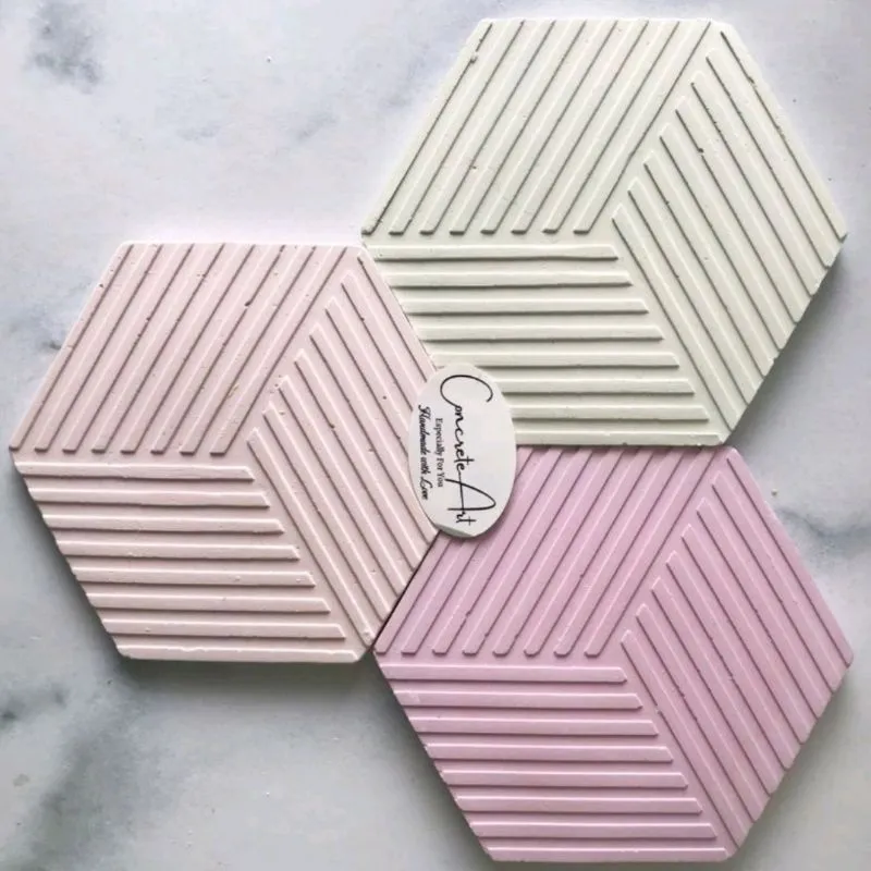 [ PROMO TERMURAH ] COASTER GEOMETRI AESTHETIC 1PCS - TATAKAN GELAS | TATAKAN AKSESORIS | PROPERTI FOTOGRAFI | DEKORASI RUMAH SOUVENIR GIFT