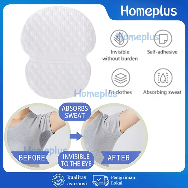 20 Pcs Pembalut Ketiak / Deodorant Anti Bau / Armpit Sweat Pad / Pad Alas Ketiak Anti Keringat / Underarm Pad Anti Burket Armpit Sweat Pads