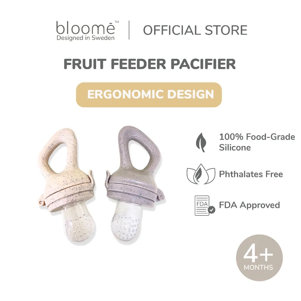 BLOOME – Fruit Feeder Pacifier For Baby | Dot Empeng Isi Buah Bayi Anak Premium Mpasi Bpa Free