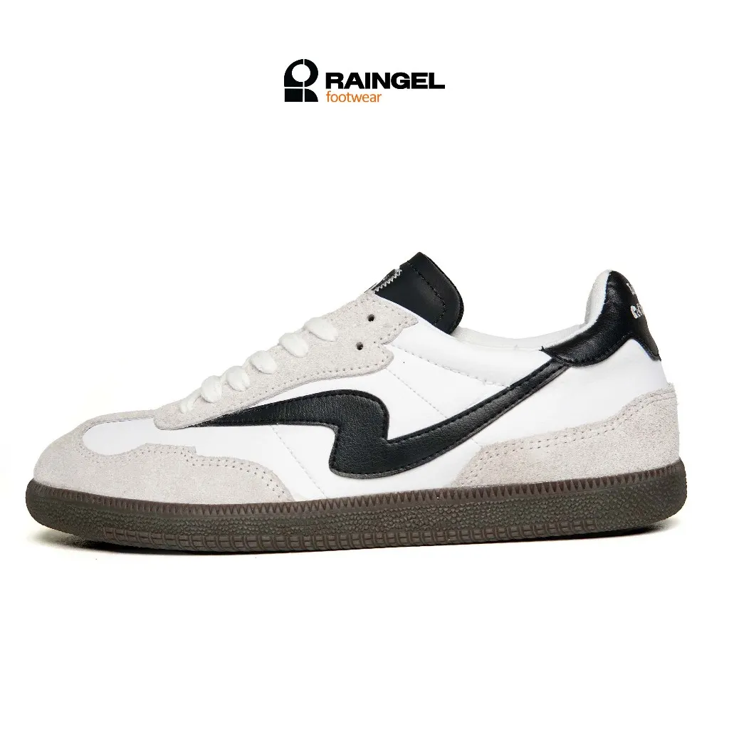 RAINGEL - Sepatu Lokal - FORT - White Black