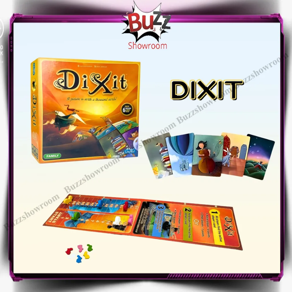 Dixit Board Game Card Games Family