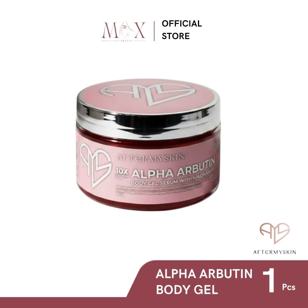 AFTERSKIN - Aftermyskin HB Merah Dosting 3% Alpha Arbutin Body Gel Serum
