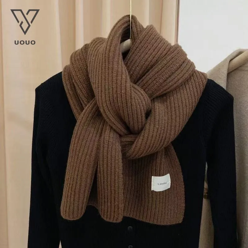 UOUO Syal musim dingin / winter scarf / syal winter scarf syal leher rajut wanita winter musim dingin