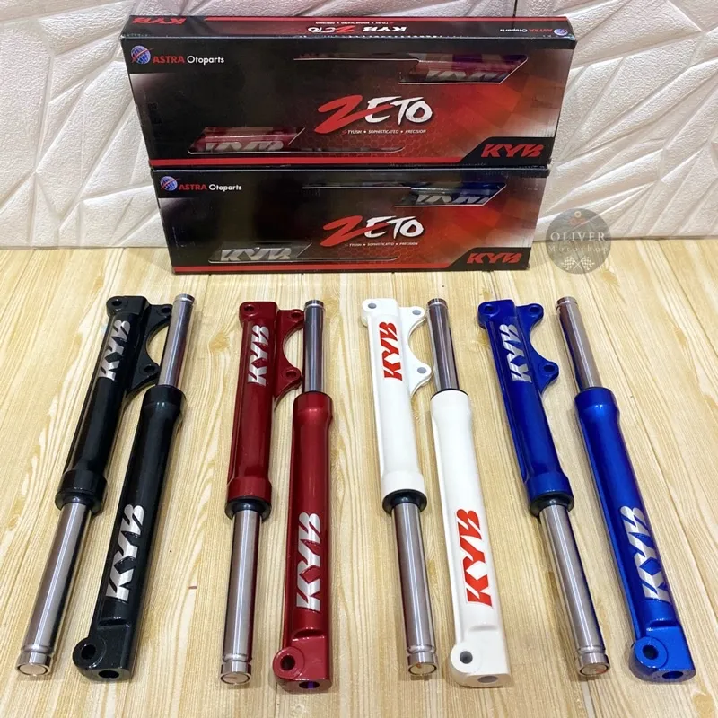 Shock Shockbreaker Depan KYB KAYABA ZETO Front Fork Yamaha MIO - Jupiter Z - Beat Vario Scoopy Genio - KYOS-FF1010 / FF1020