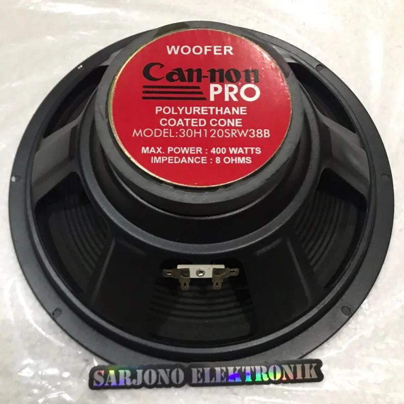 speaker canon 12 inch pro full range C1230 PA full range / speaker 12 inch cannon woofer C-30SRW38B
