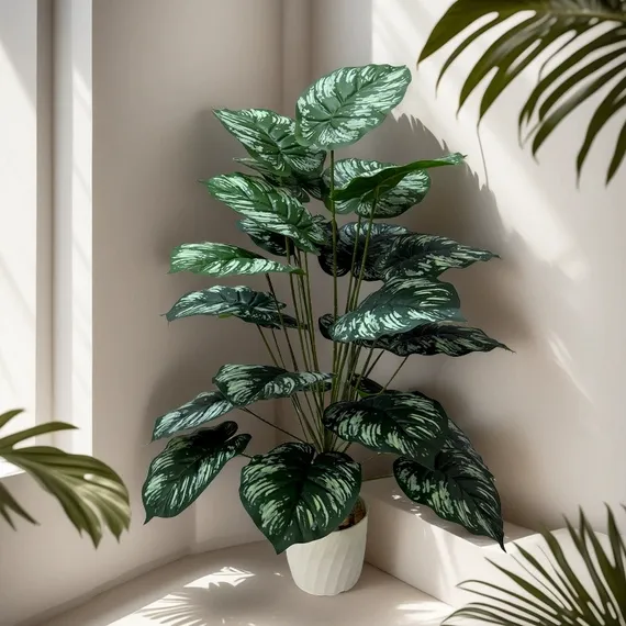 Tanaman Artificial Daun 24/Pohon Buatan/Tanaman Hias/Dekorasi Rumah/Bunga Plastik/CZ-189