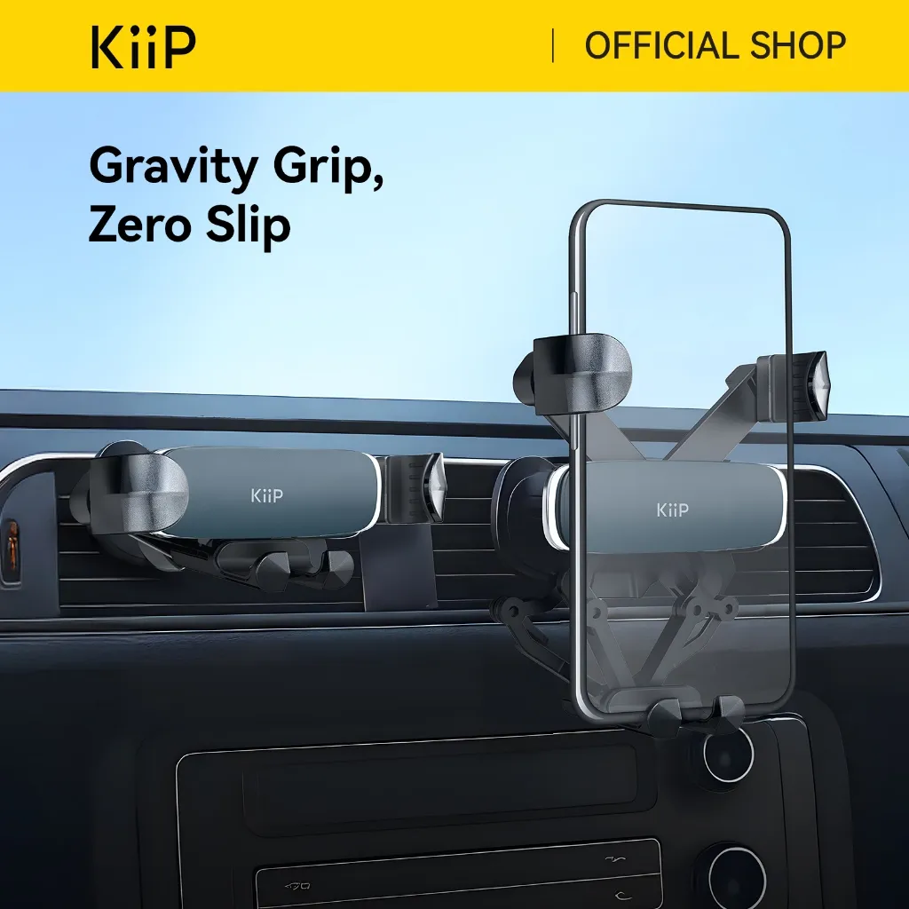 KiiP QIT02 Gravity Car Phone Holder AC Air Vent Mobil