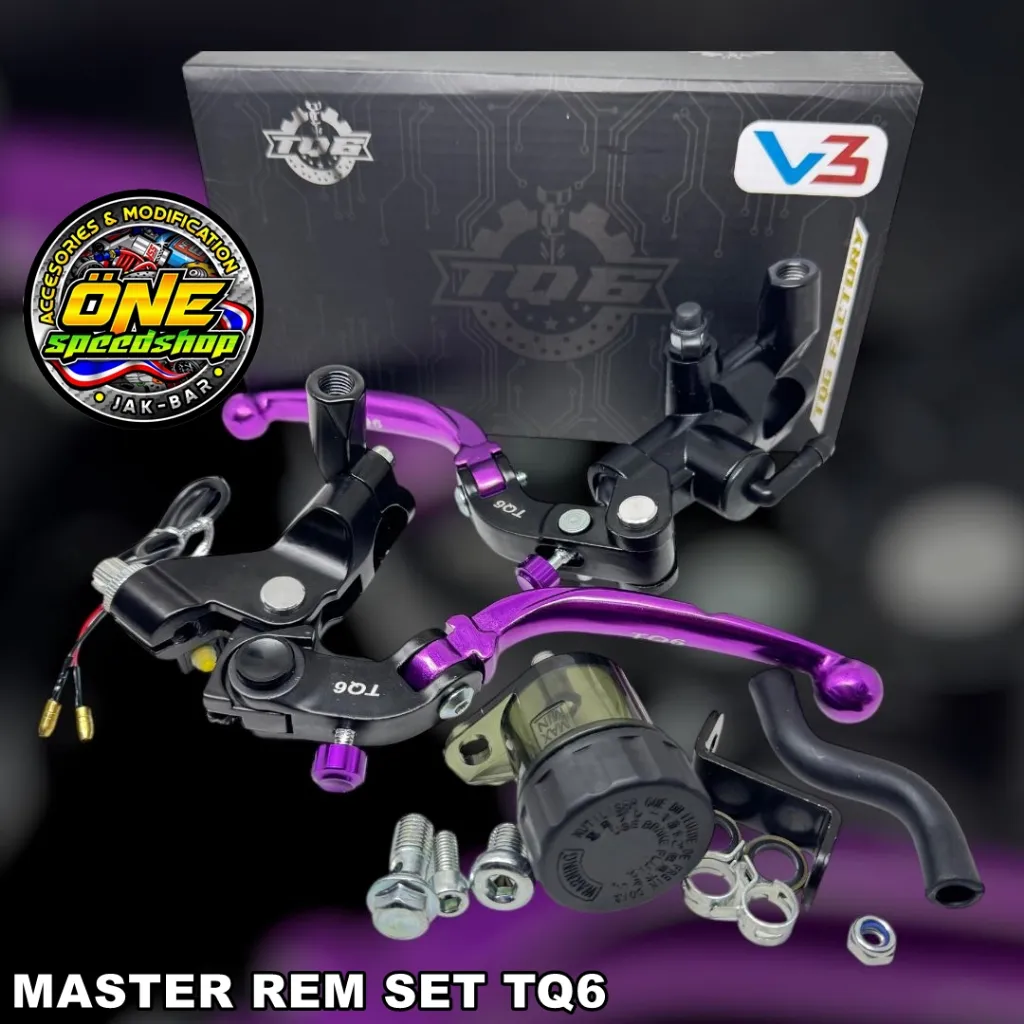 MASTER REM TQ6 FACTORY ACCOSATTO SET REM KOPLING TABUNG SINGLE MASTER REM UNIVERSAL