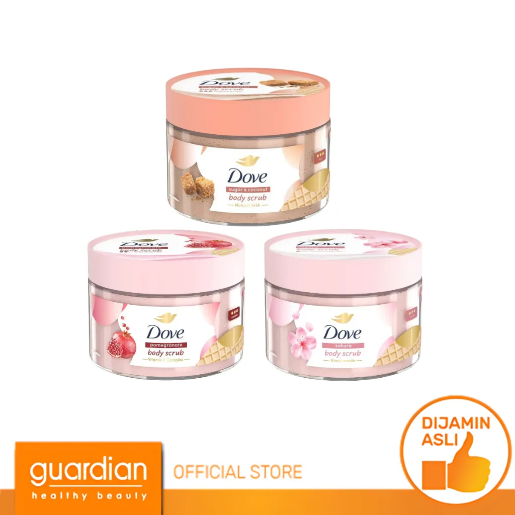Dove Ice Cream Body Scrub 280gr