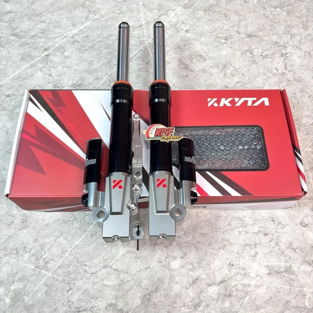 SHOCK DEPAN  KTC KYTA VARIO 125 150 BEAT HITAM SFF 05