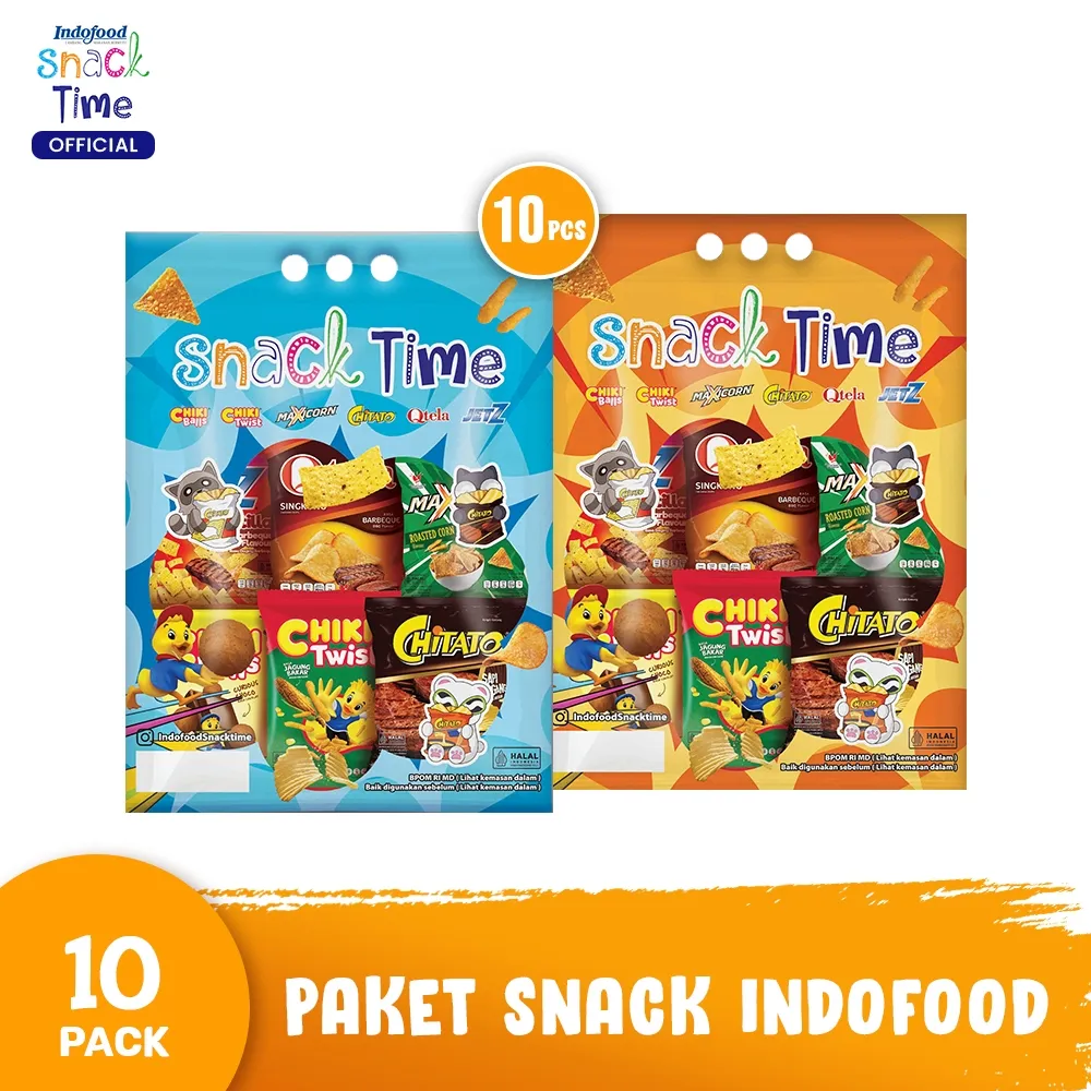 Paket Snack Indofood - 10 Pack