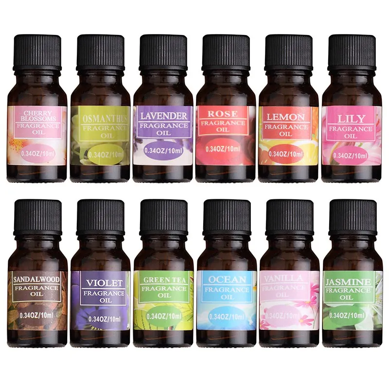 【GOGOMART】Minyak Aroma Therapi Esensial / Essential Aroma Therapy Oil Humidifier Diffuser 10ml