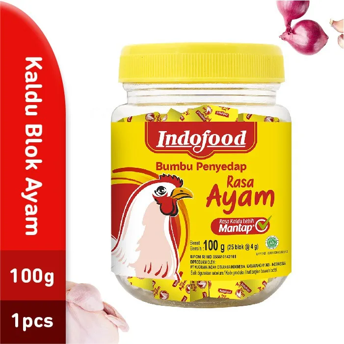 Kaldu Blok Indofood Rasa Ayam 100 Gr