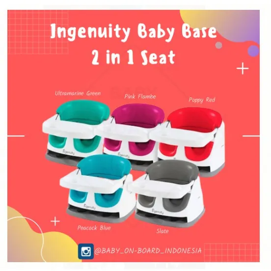 Ingenuity Baby Base 2 in 1 / Kursi makan anak
