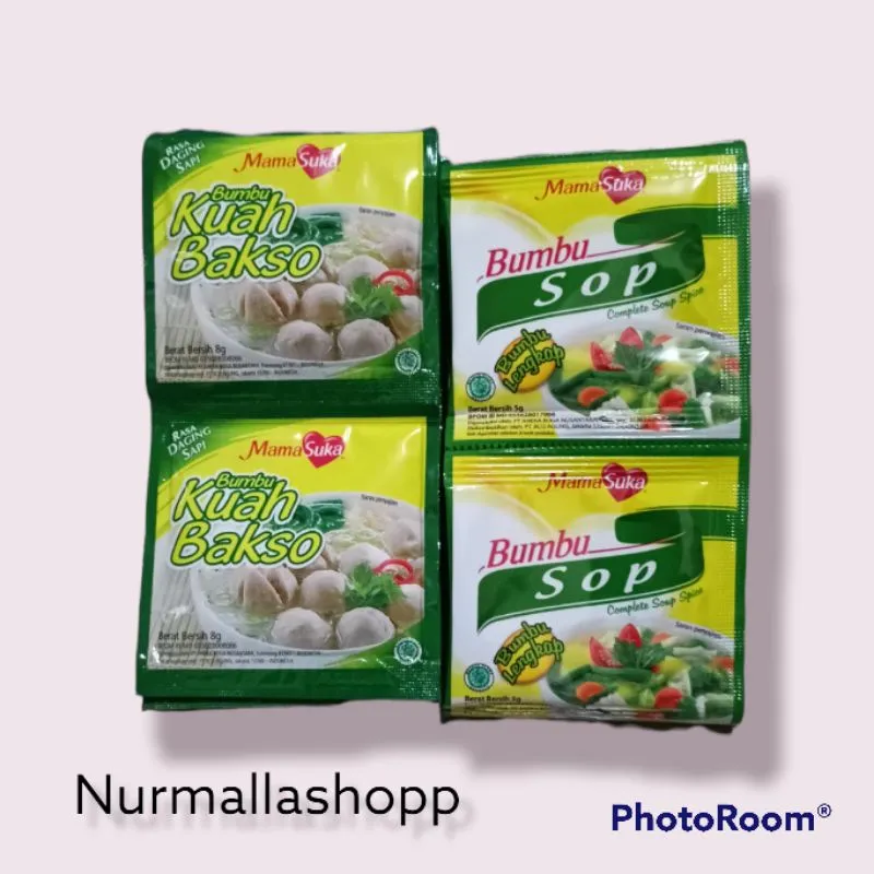 MAMASUKA  KUAH BAKSO & BUMBU SOP (12 PCS)