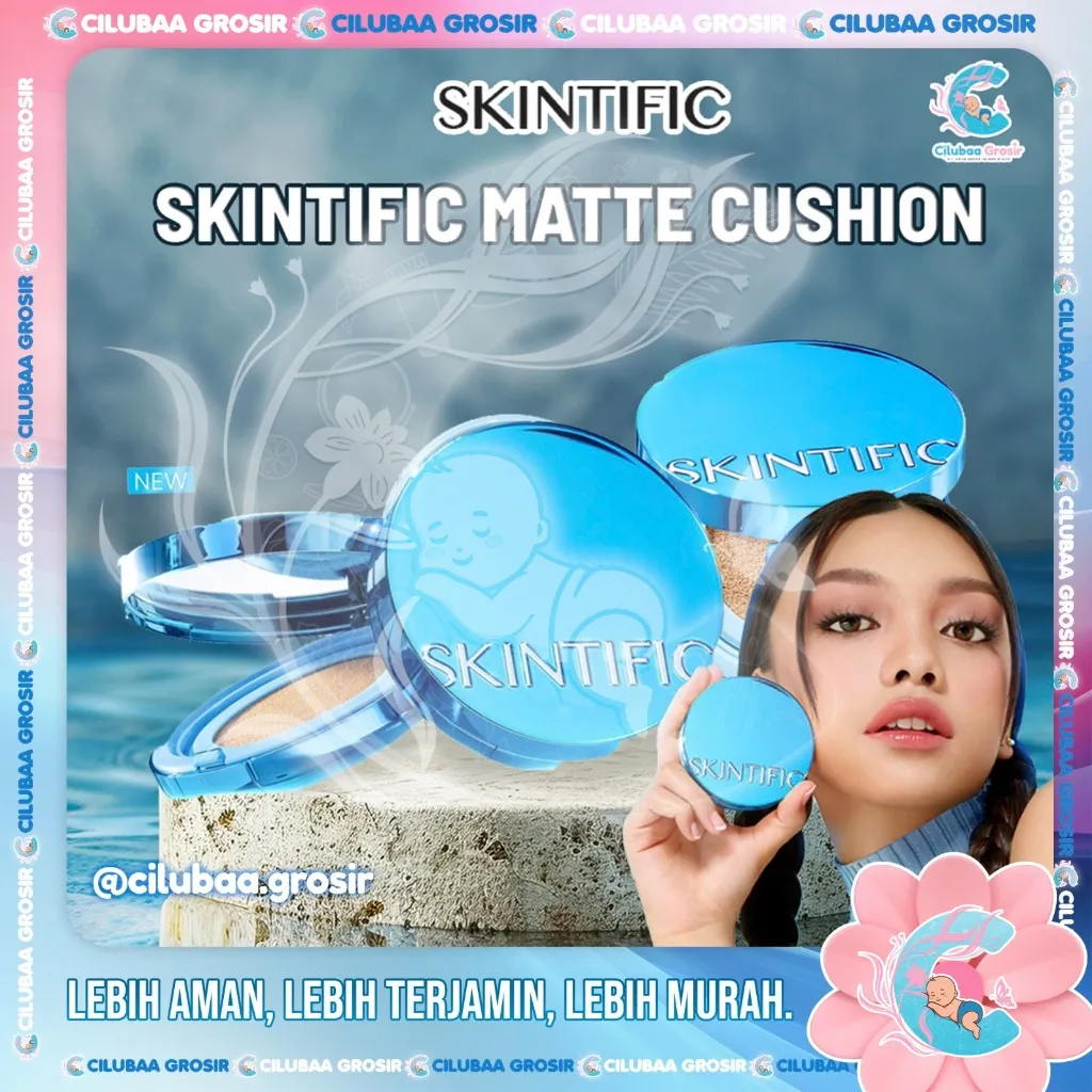 SKINTIFIC Perfect Stay Velvet Matte Cushion 11ml || Flawless High Coverage Waterproof || BB CC Cream
