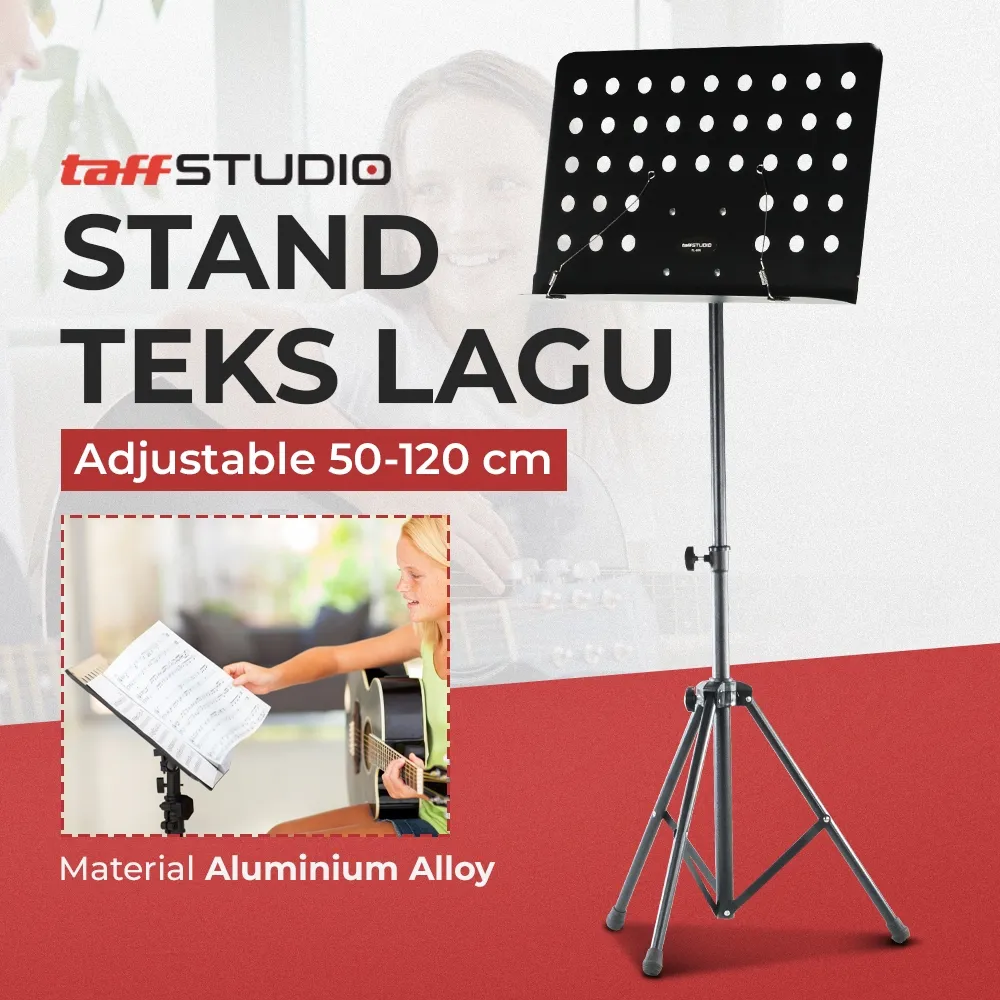 Stand Teks Lagu Partitur Sheet Musik 180 Derajat Adjustable - FL-05R