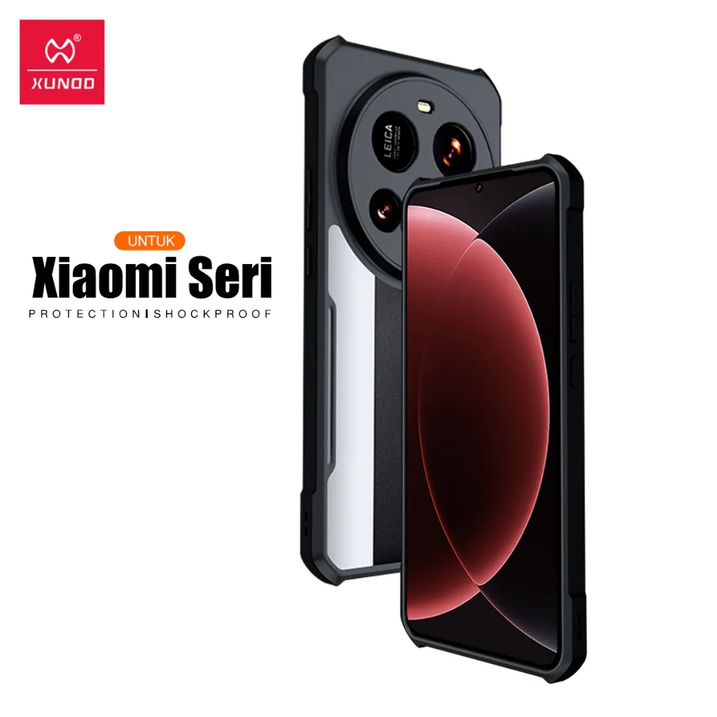 XUNDD Case Untuk Xiaomi 17 / 17 Pro 15T / 15T Pro / 15 Ultra / 14T / 14T Pro / 13T Pro / 13 Pro / 10T Pro 5G / 11X Pro Shockproof Slim Transparan Casing Belakang / dengan Perlindungan Kamera / Airbag Case / Anti Crack Case