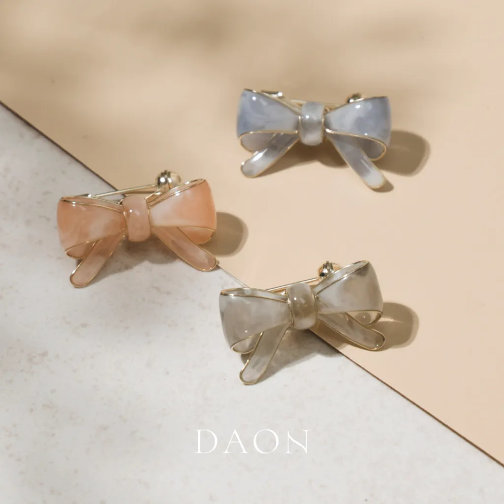 DAON | Tutu  - Handmade Brooch / Bros Wanita Estetik - 18K Gold Plated