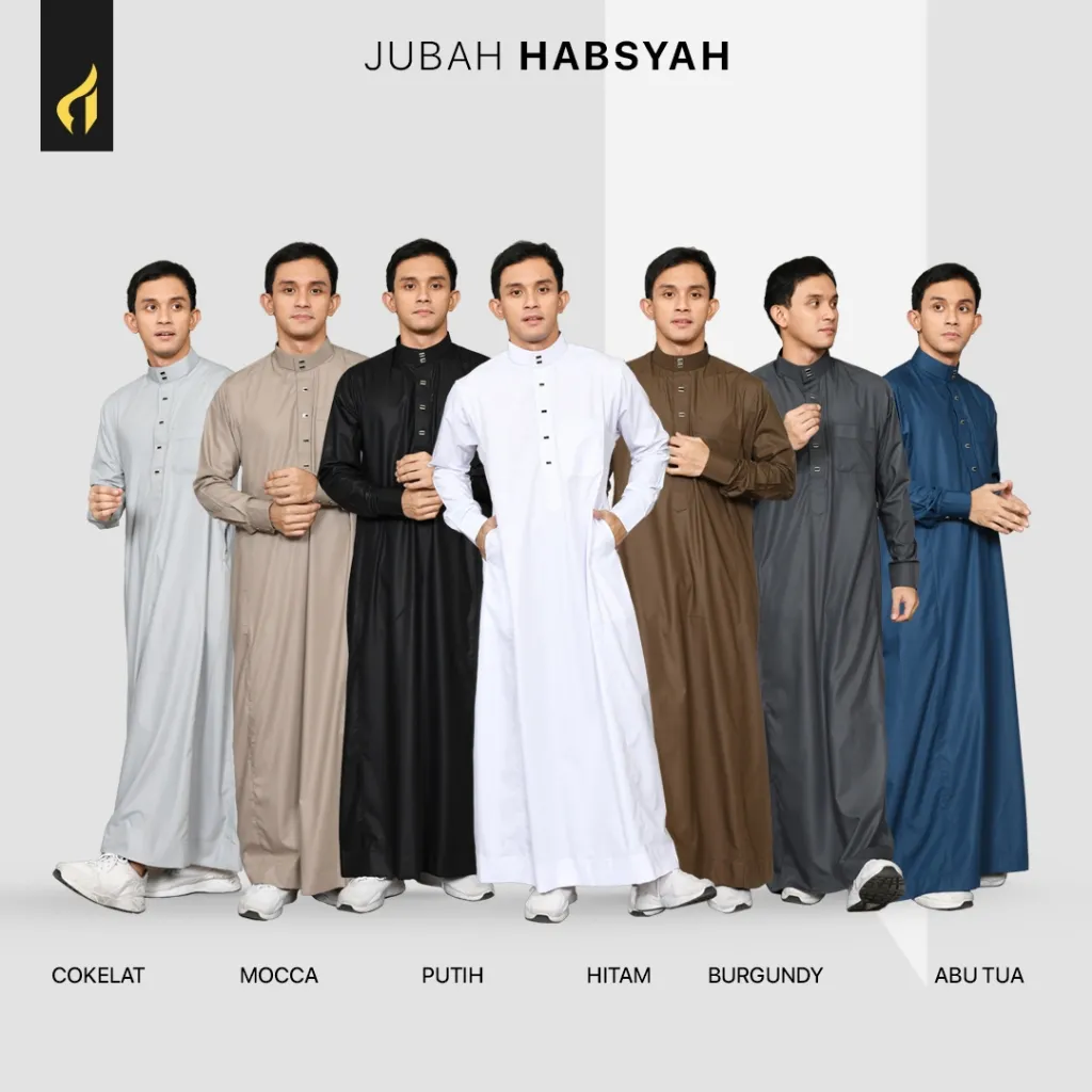 Al waleed moslem Jubah Pria Premium