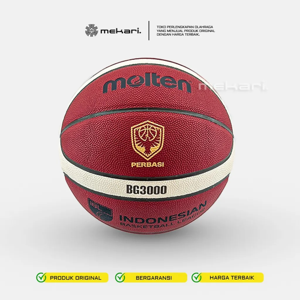 Bola Basket Molten B7G3000 Size 7 (Outdoor) FIBA APPROVED (2023-2027)