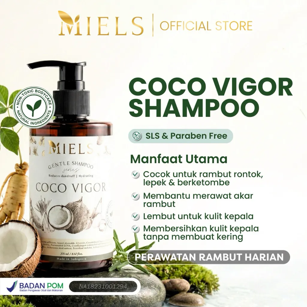 Miels - Shampo Coco Vigor 270ml