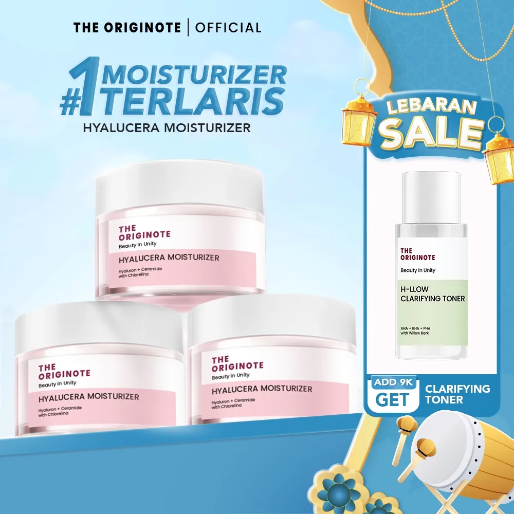 The Originote Hyalucera Moisturizer Gel Pelembab Wajah Ceramide Hyaluronic Acid Melembabkan Menghidrasi Menenangkan Memperbaiki Skin Barrier Primer Moisturizer Untuk Kulit Sensitif Berminyak Kering Skincare Pagi Malam Ceramide Moisturizer