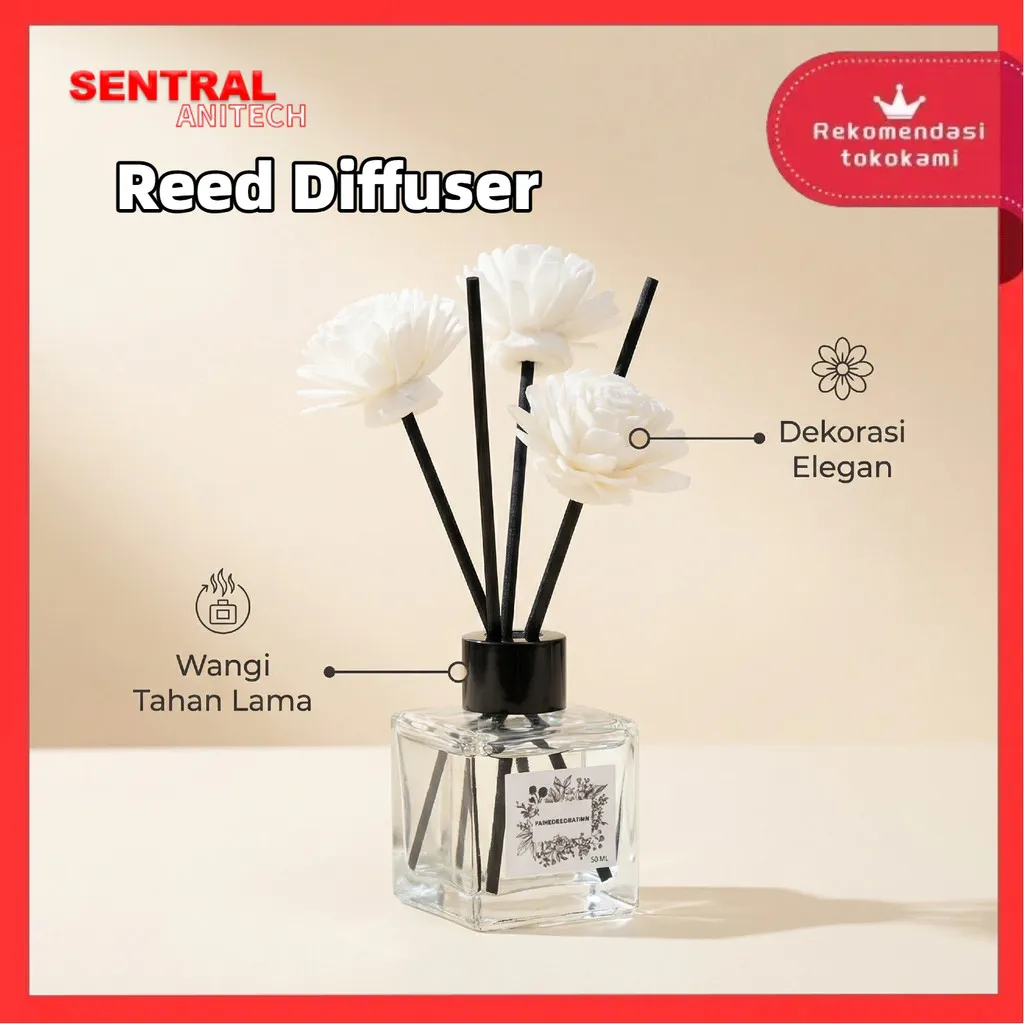 Reed Diffuser 50ml – Pengharum Ruangan