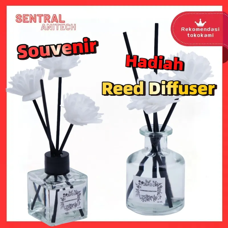 Pengharum Ruangan/Reed Diffuser/ Reed Diffuser Regular & Refill 100ml/Reed Diffuser Pengharum Ruangan Aromatherapy Parfum