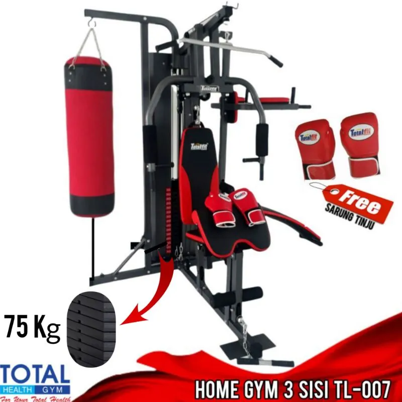 HOME GYM 3 SISI PLUS SANDSACK TL-007 ALAT GYM ALAT FITNESS