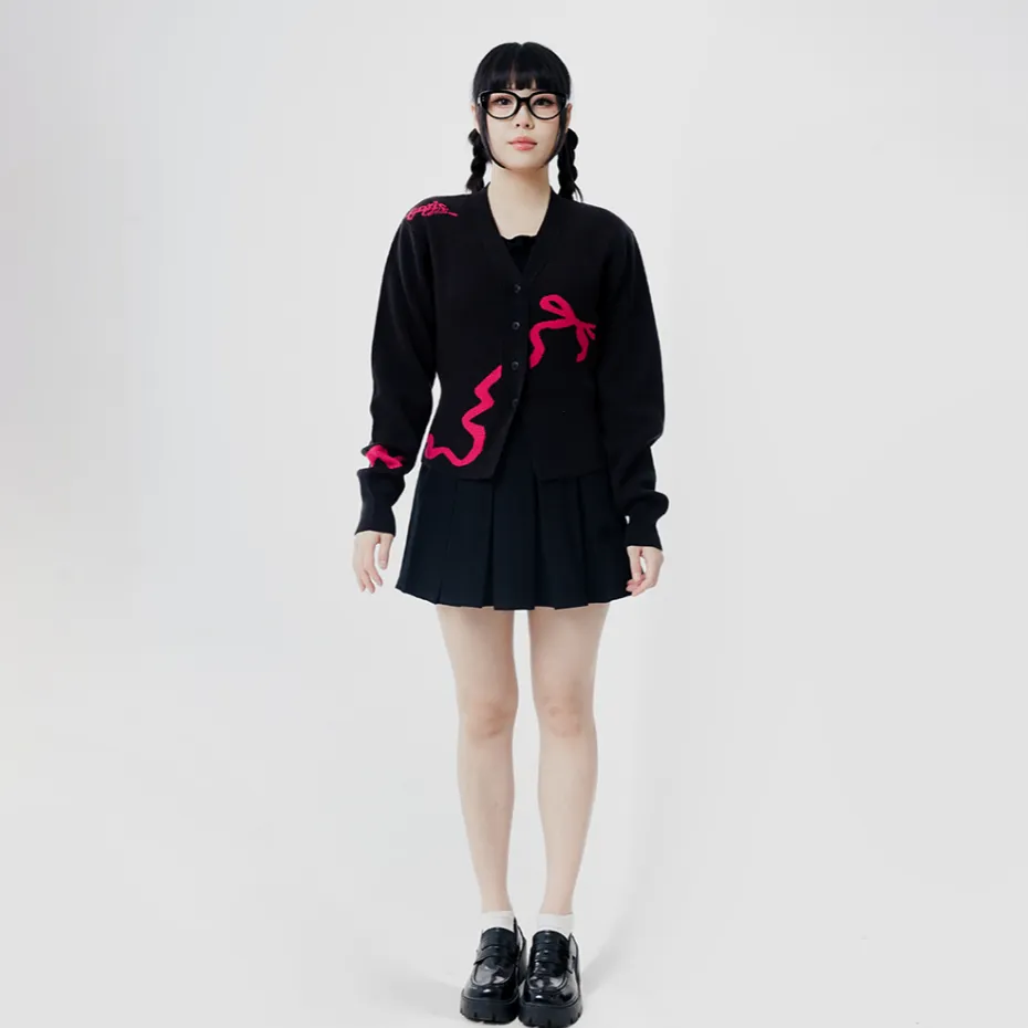 Gurls Club Knit - Baby Boo Black