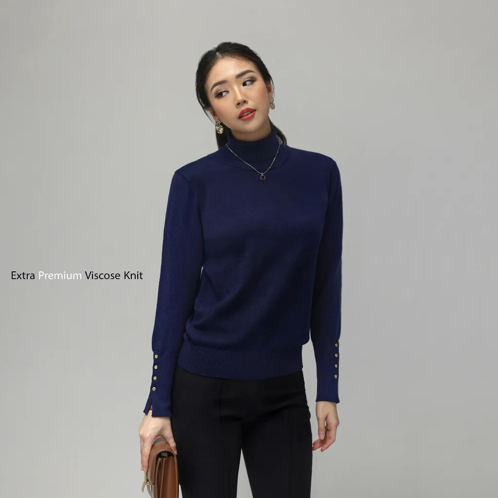 Paul Knit Top Viscose Fabric - Tersedia banyak size (S - XL) • Corliss