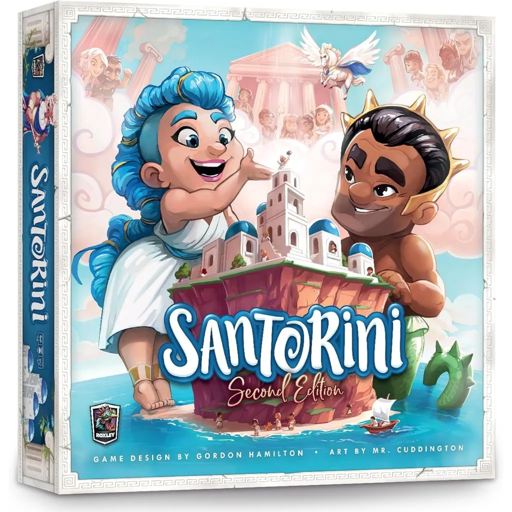 Santorini: Second Edition Board Game | Boardgame