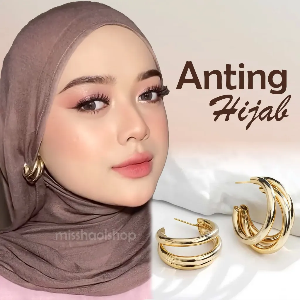 ANTING HIJAB Wanita Korea unik
