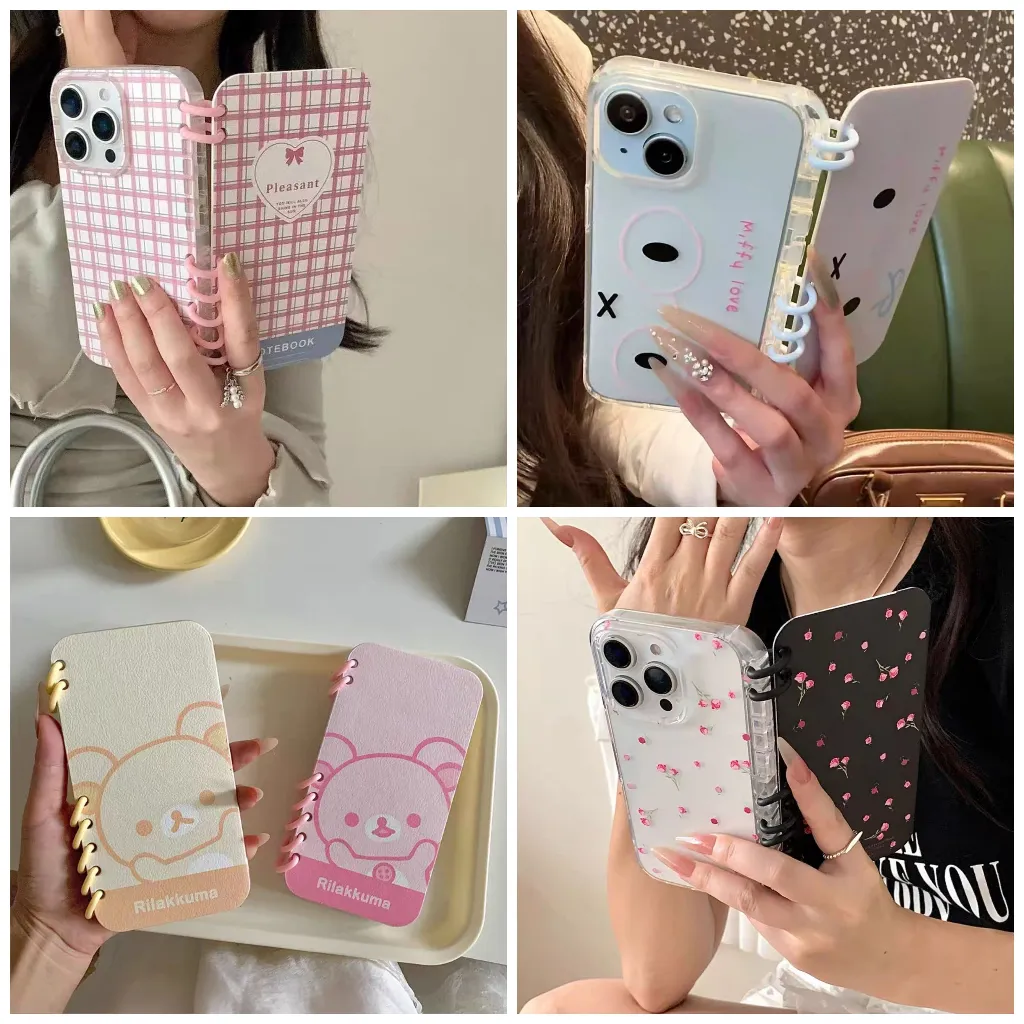 Casing Hp Daily Flip Case For Xiaomi Oppo Vivo Realme Samsung & Iphone