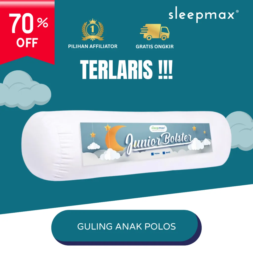 Guling Tidur Anak Junior Bolster Sleepmax