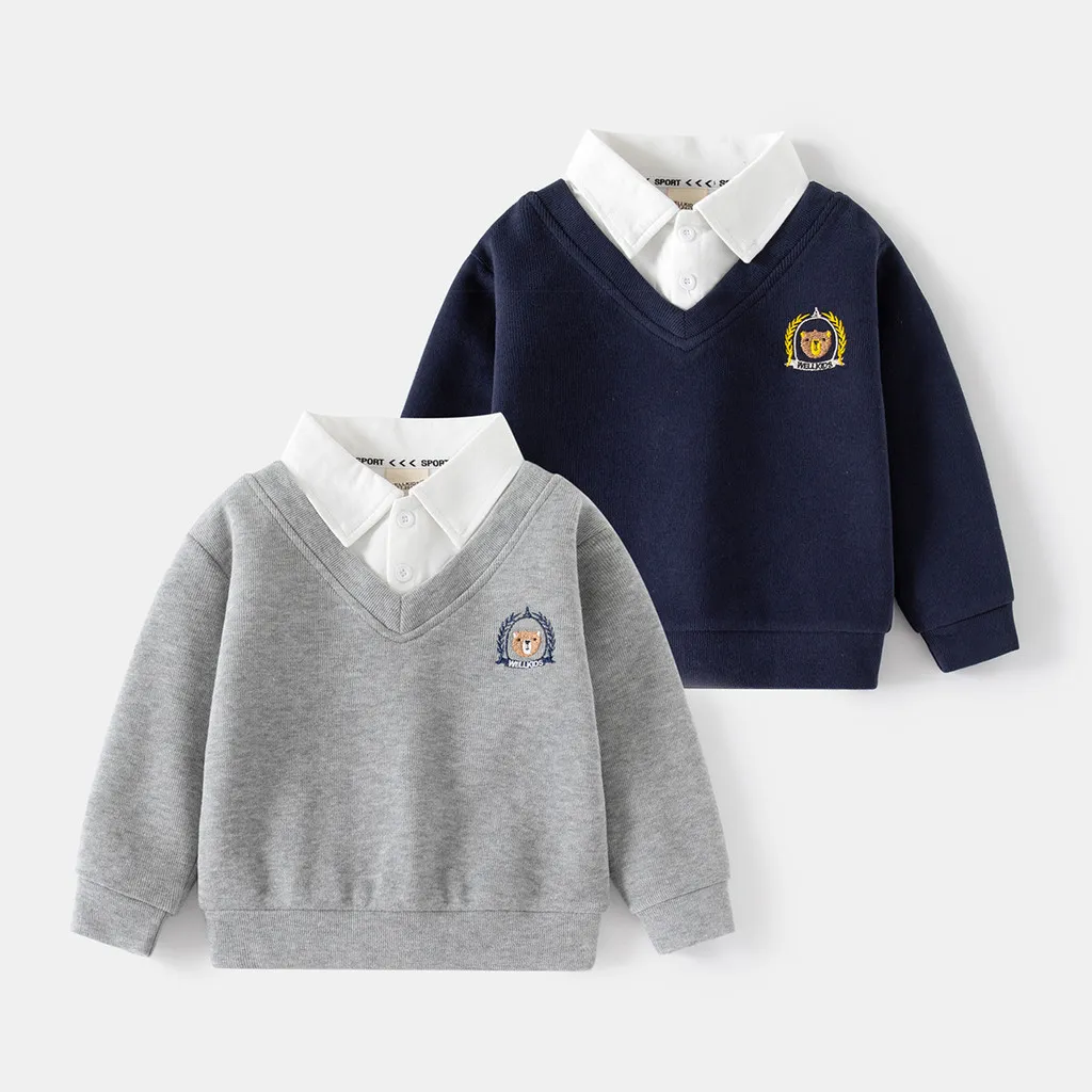 MaruKids - Oxford Sweater | Sweater anak laki-laki 1-8 tahun