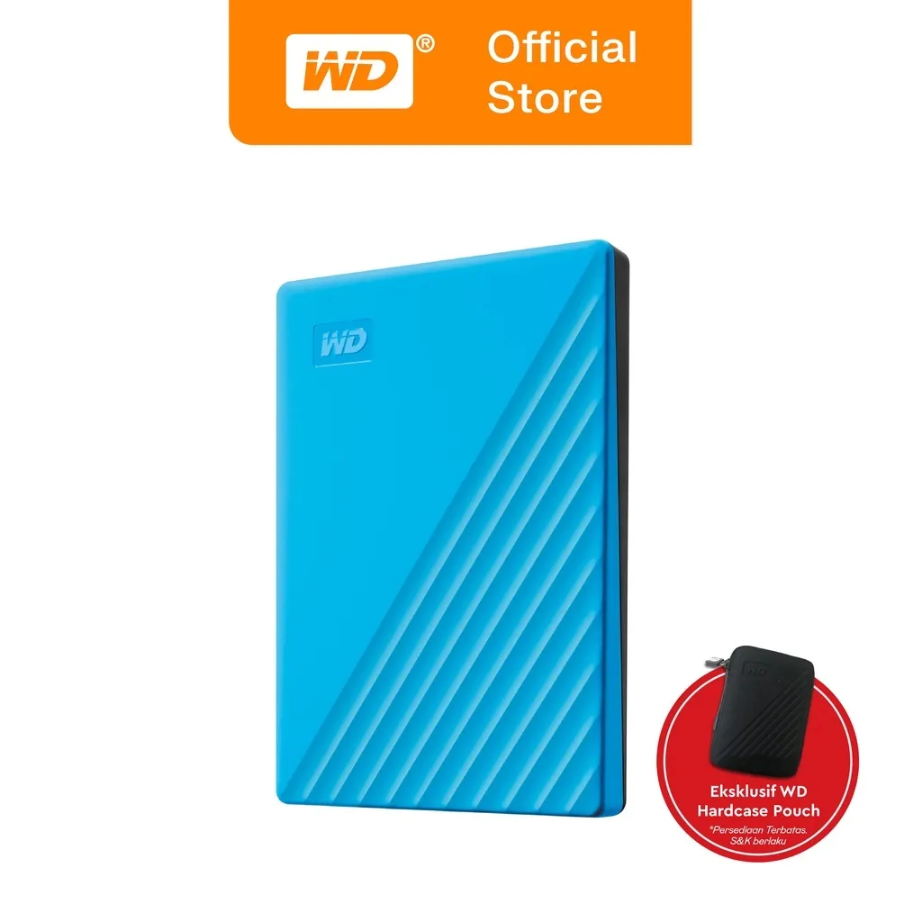 WD New My Passport 1TB - HDD / HD / Hardisk / Harddisk External 2.5"