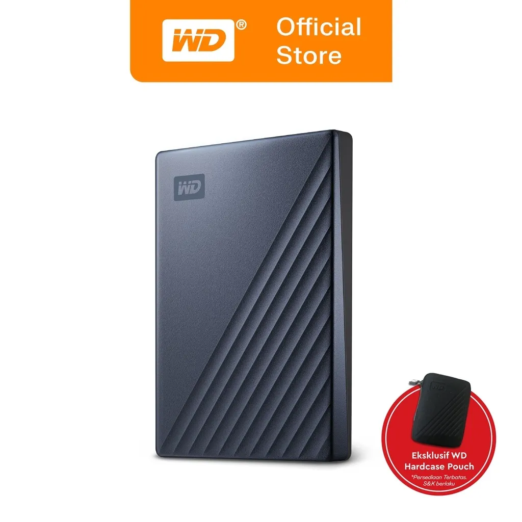 WD My Passport Ultra 2TB - HDD/ Hardisk / Harddisk External USB-C 3.0
