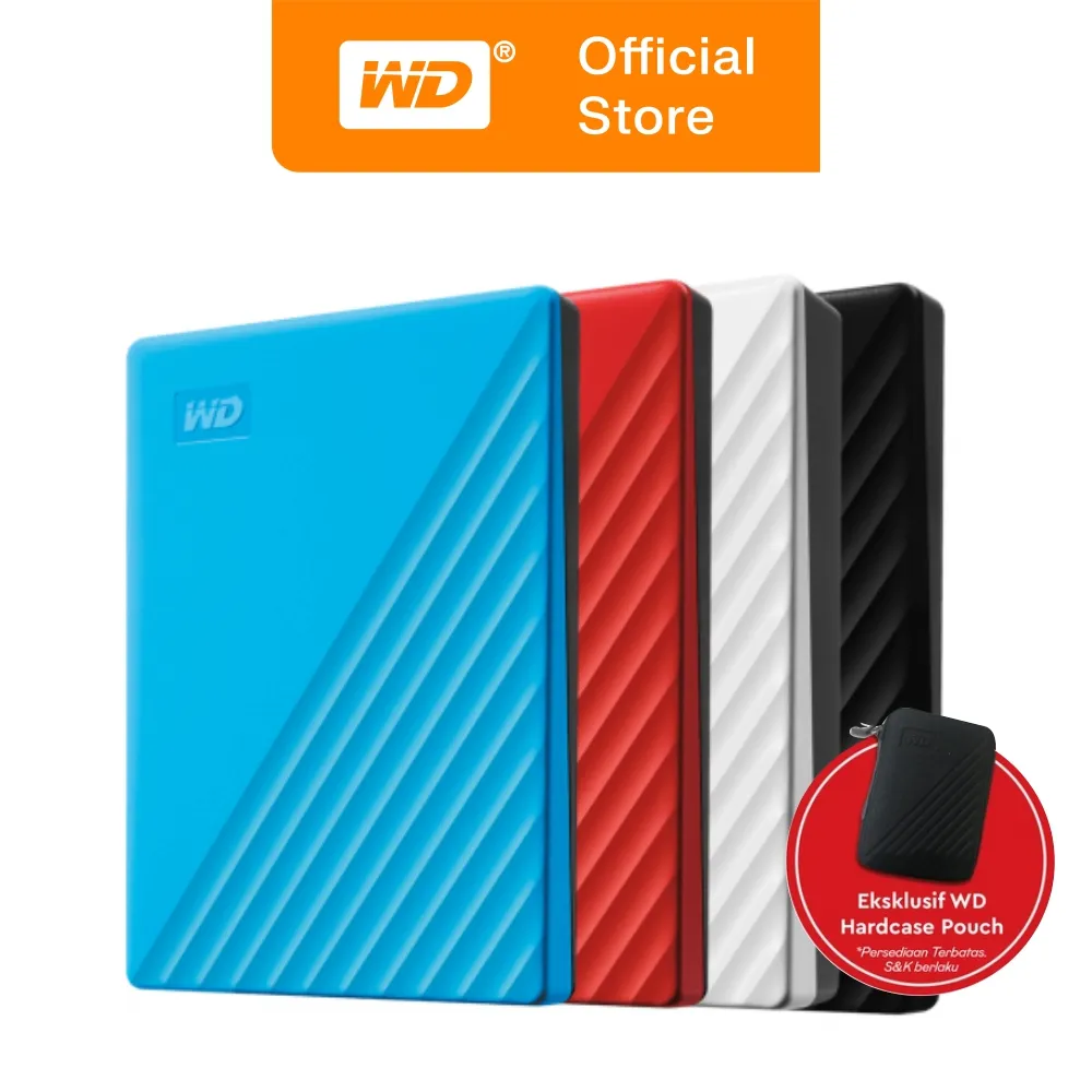 WD New My Passport 2TB - HDD / HD / Hardisk / Harddisk External 2.5"