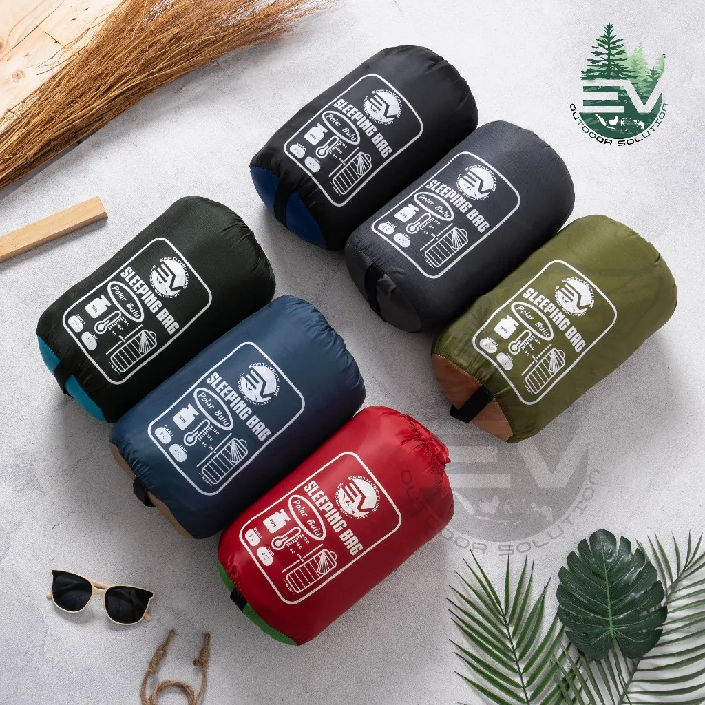 Sleeping bag SB Kantung Tidur Polar Bulu extra tebal super hangat outdoor camping kemping